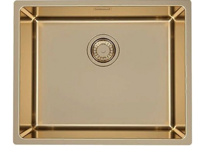 ALVEUS KOMBINO 50 MONARCH BRONZE SAT-90, мойка, нержавеющая сталь, бронза