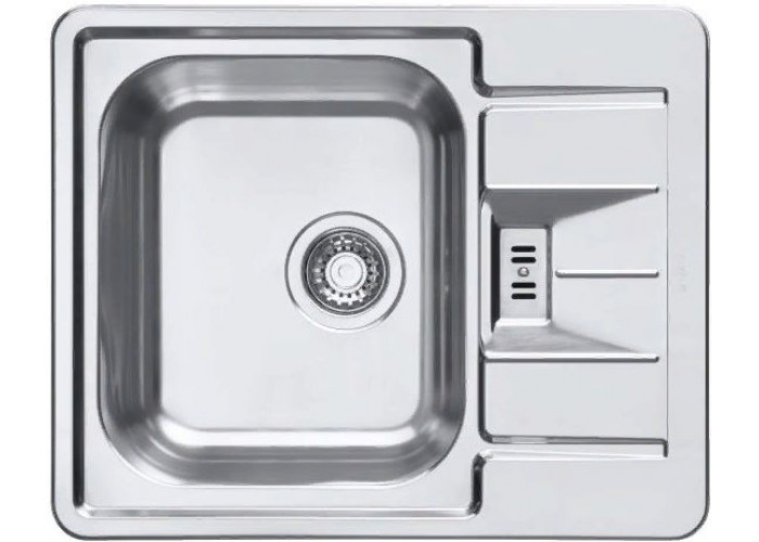 ALVEUS LINE MAXIM 60 SAT-90, мойка, нержавеющая сталь сатин