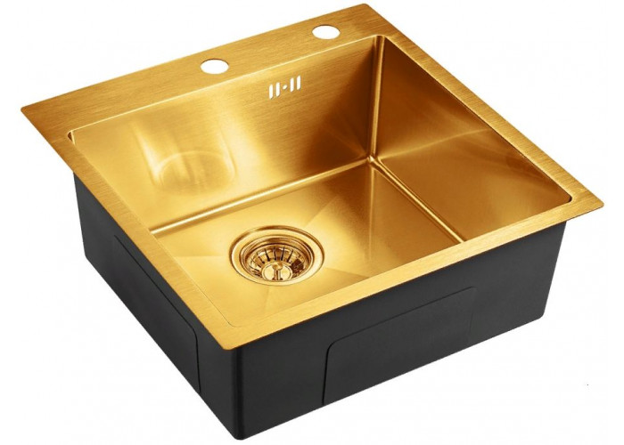 Emar EMB-117A PVD Nano Golden, мойка, нержавеющая сталь, золото