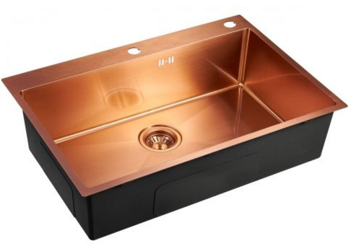 Emar EMB-125A PVD Nano Coppery, мойка, нержавеющая сталь, медь