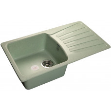 GranFest STANDART GF-S-850 L, мойка, мрамор, салатовый