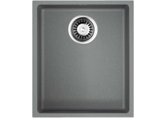 Omoikiri Bosen 38-U-GR, мойка, гранит, leningrad grey