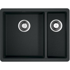 Omoikiri Kata 55-2-U-BL, мойка, гранит, черный