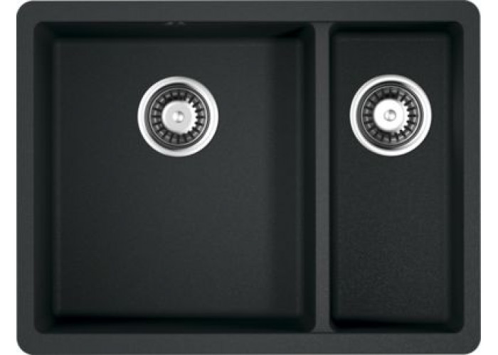 Omoikiri Kata 55-2-U-BL, мойка, гранит, черный
