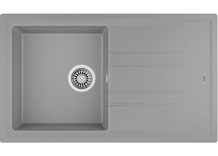 Teka STONE 50 B-TG 1B 1D, мойка, гранит, серый металлик