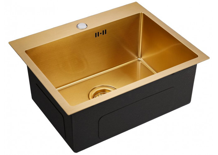 Emar EMB-115 PVD Nano Golden, мойка, нержавеющая сталь, золото