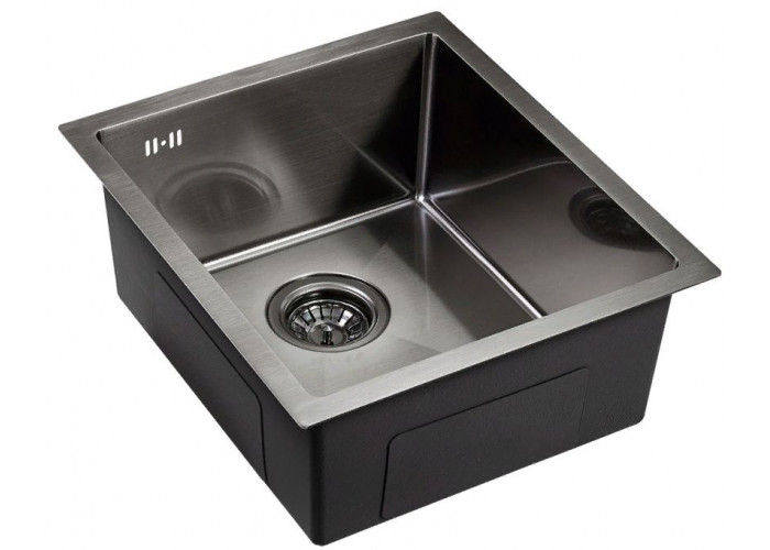 Emar EMB-130 PVD Nano Dark, мойка, нержавеющая сталь, вороненая сталь