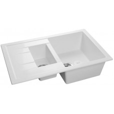 GranFest QUADRO GF-Q-775 KL, мойка, мрамор, иней