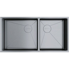 Omoikiri Taki 85-2-LB-U/IF-IN Side, мойка, нержавеющая сталь