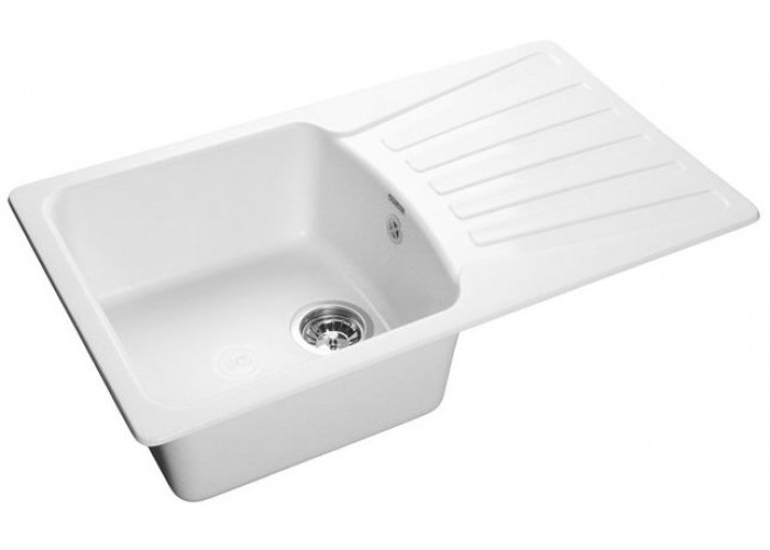 GranFest STANDART GF-S-850 L, мойка, мрамор, иней