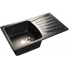GranFest STANDART GF-S-850 L, мойка, мрамор, черный