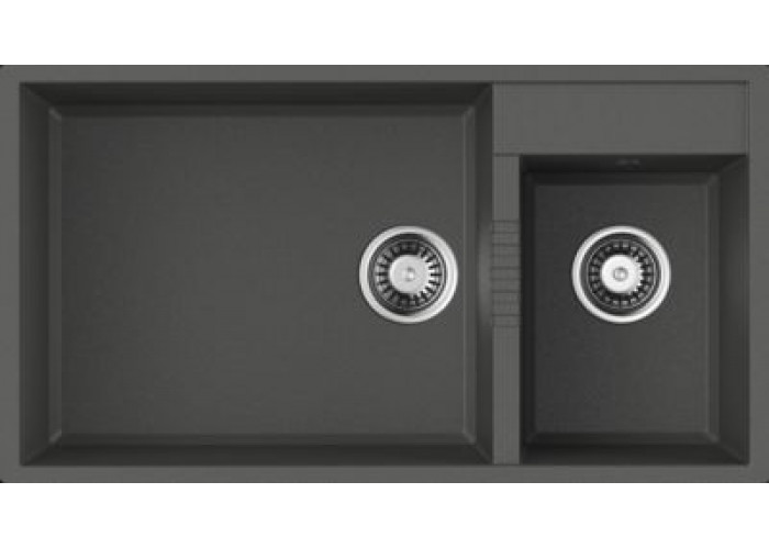 Omoikiri Tedori 85-2-U PL, мойка, гранит, платина
